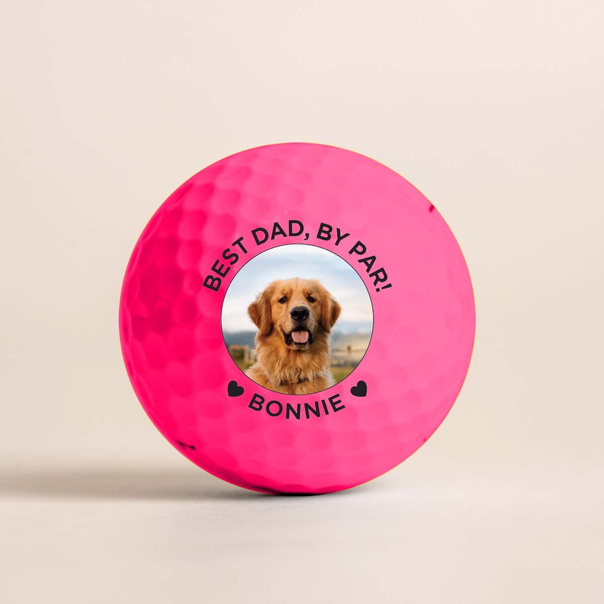 Personalized Golf Balls - Callaway Golf Supersoft Pink Golf Balls