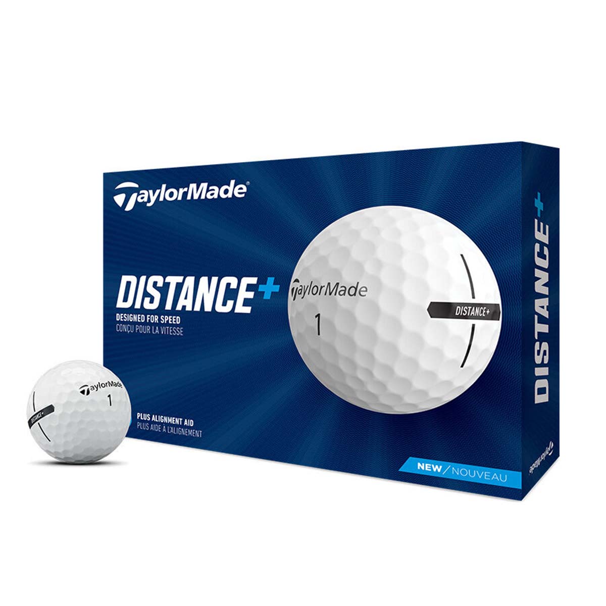 Personalized Golf Balls - TaylorMade Distance Plus Golf Balls