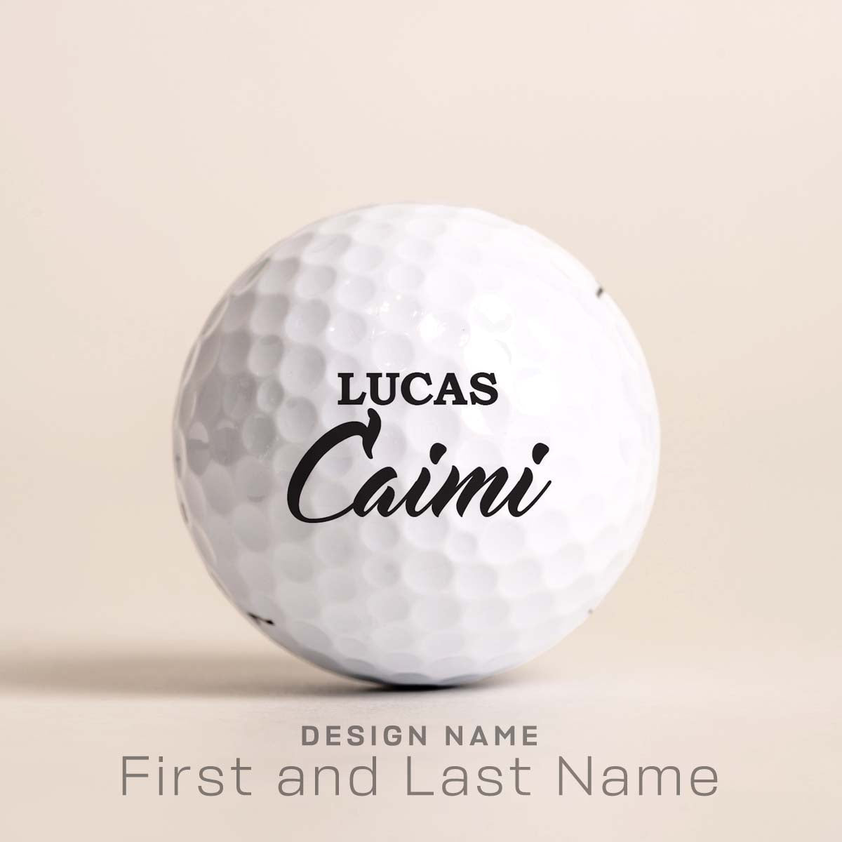 Personalized Golf Balls