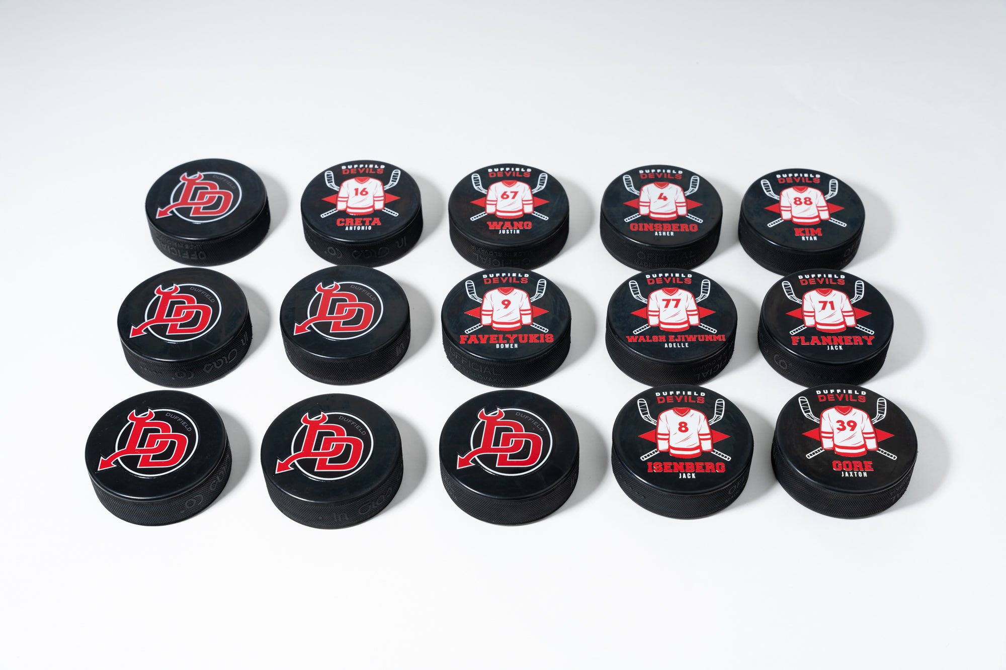 Personalized Hockey Pucks