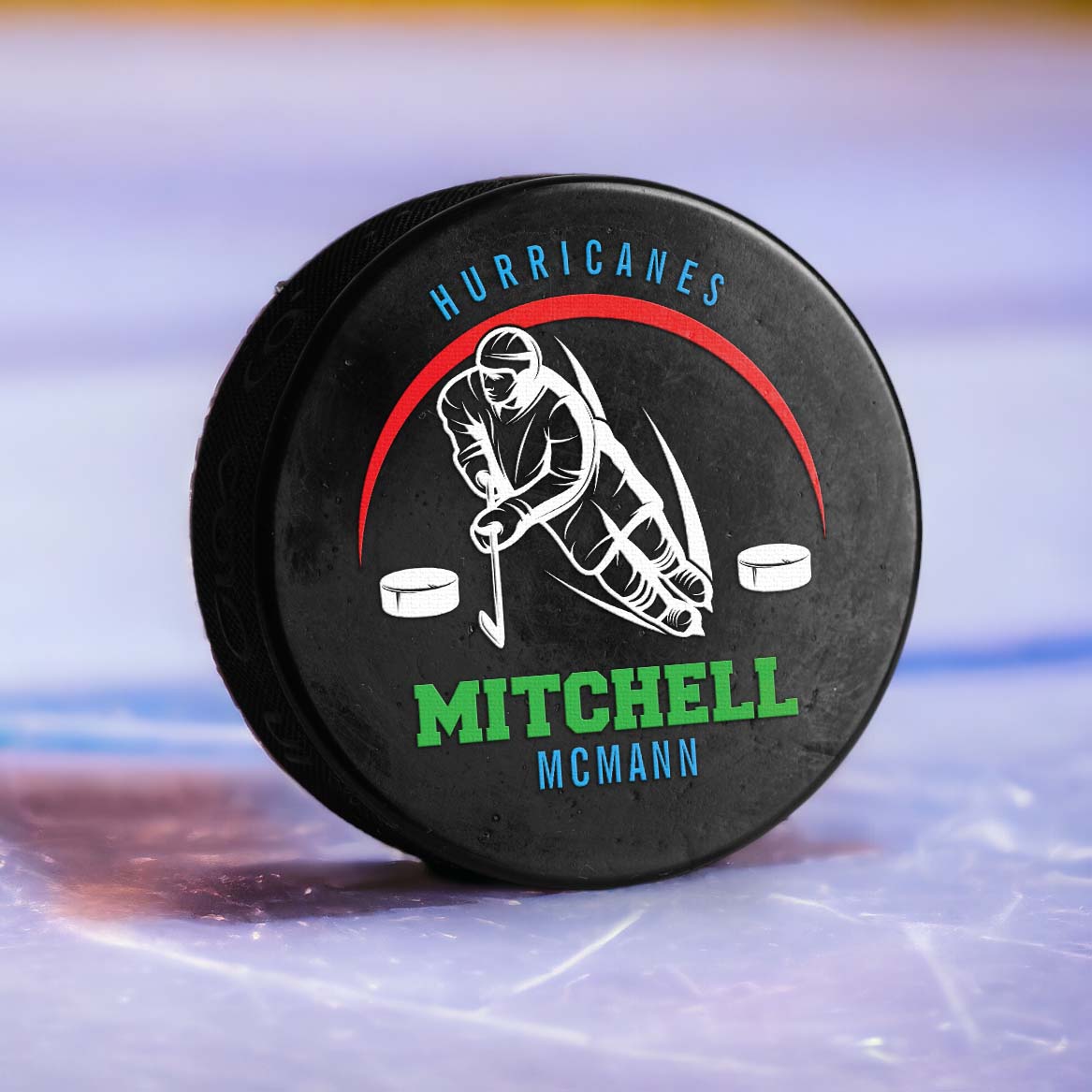 custom hockey pucks canada