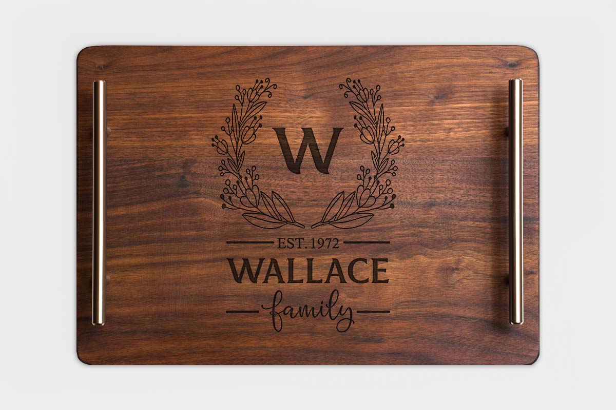 engraved charcuterie board gift