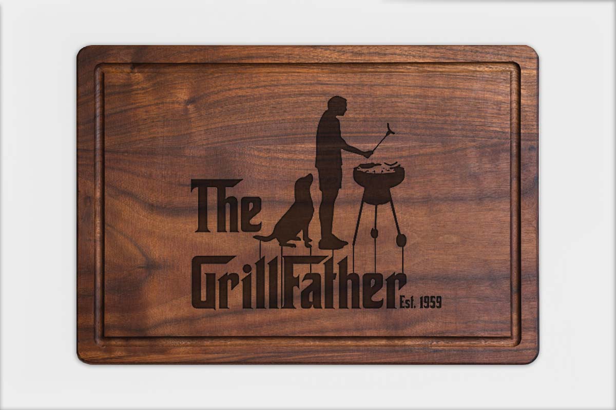 engraved cutting board personalized